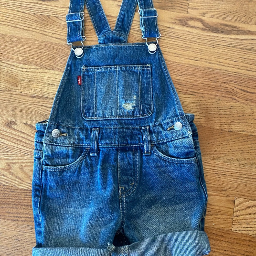 Kids levis shortalls
